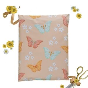 20 7.5x10.5 Pink Butterfly 🦋 Poly Mailers